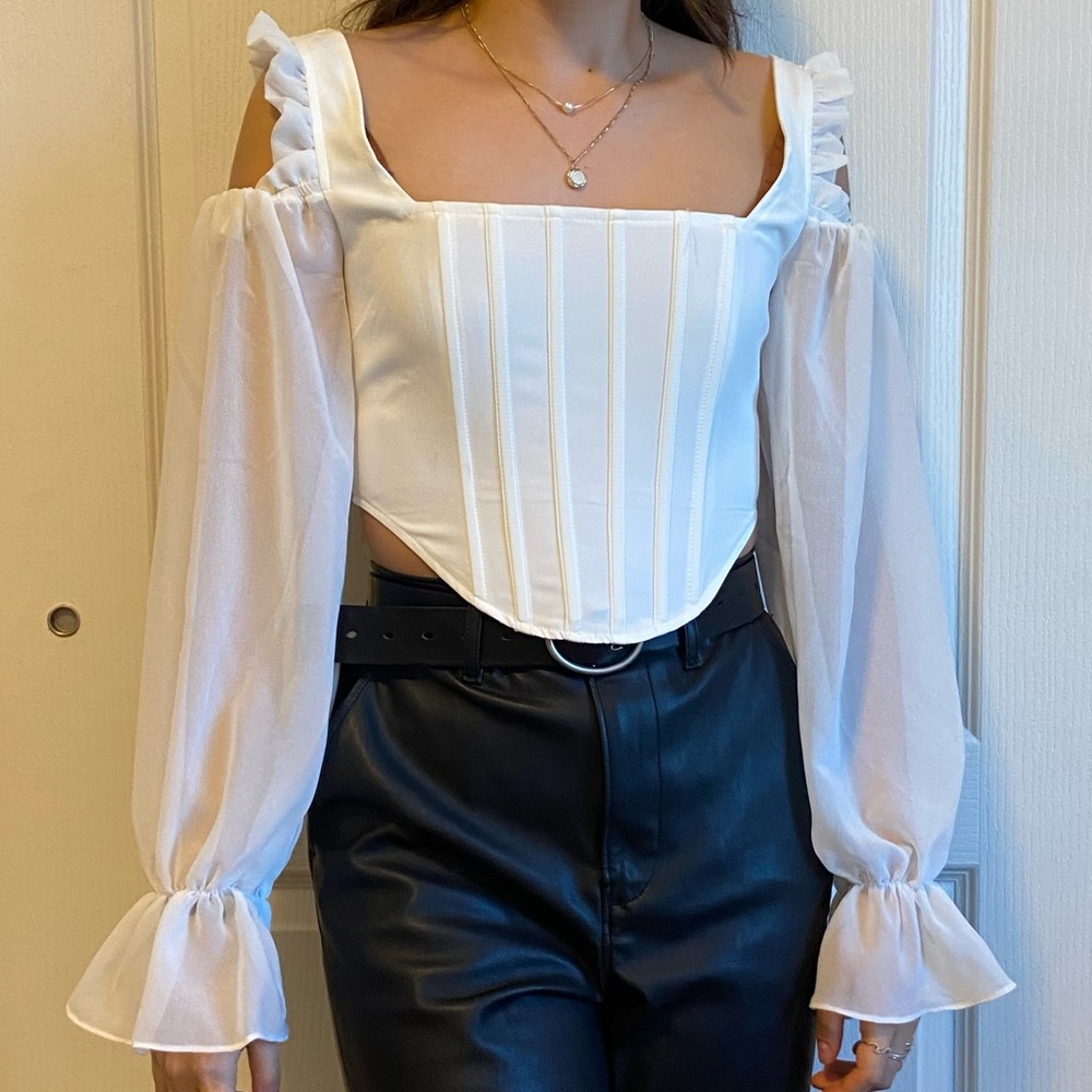 nwot corset top